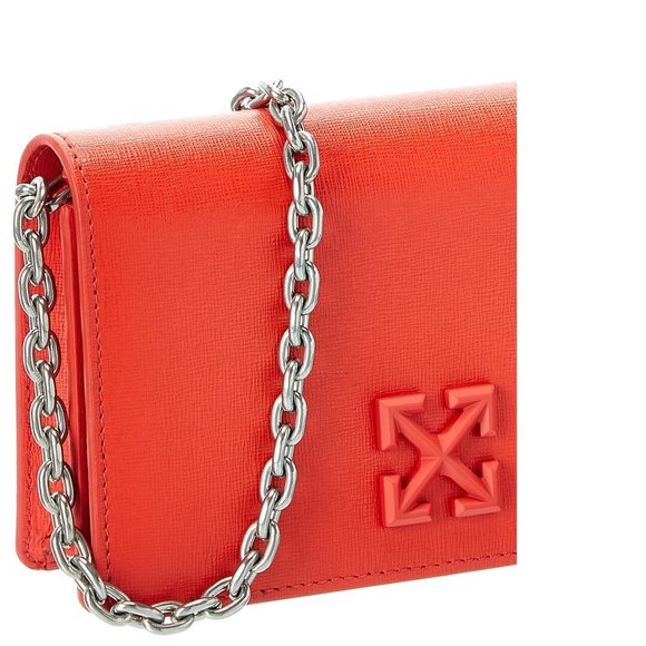 Off-White Jitney 0.5 Leather Shoulder Bag - Picture 3 of 5